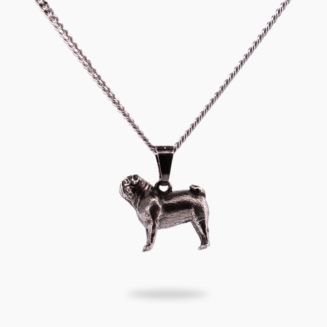 The Pug - Zilver - Pinchme - Pinchme Charms
