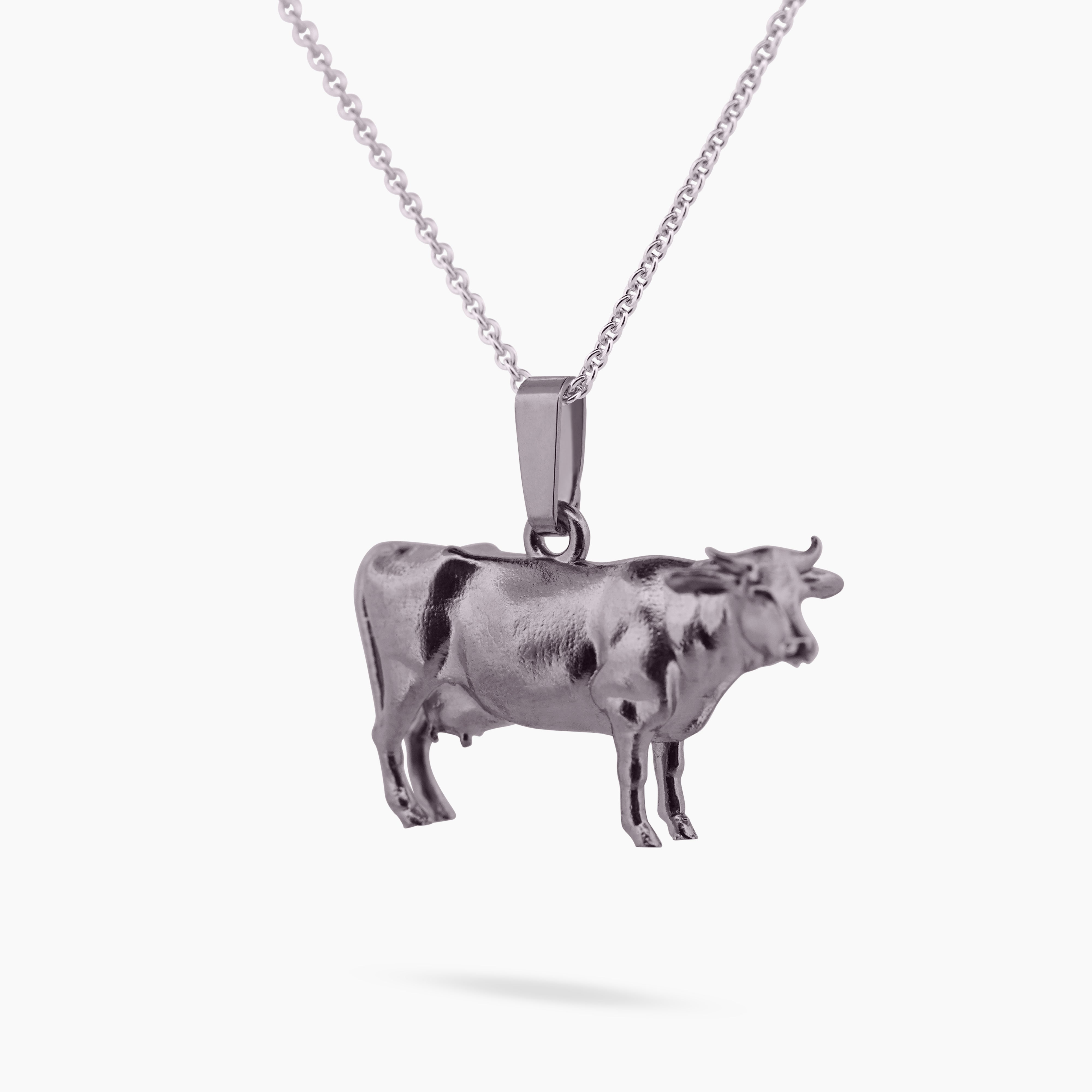 Koe aan gratis ketting details