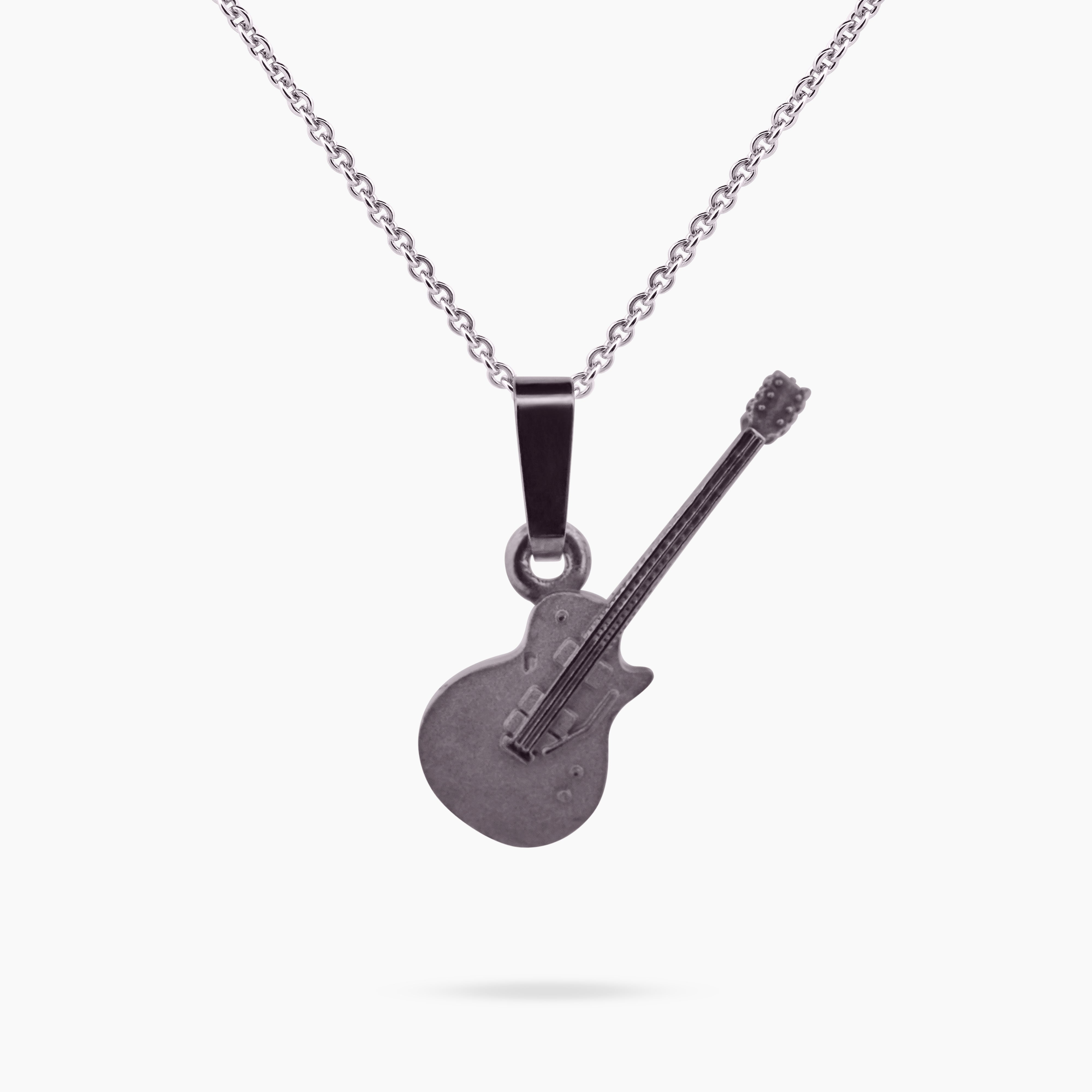 Close-up van elektrische gitaar bedel met snaren en body