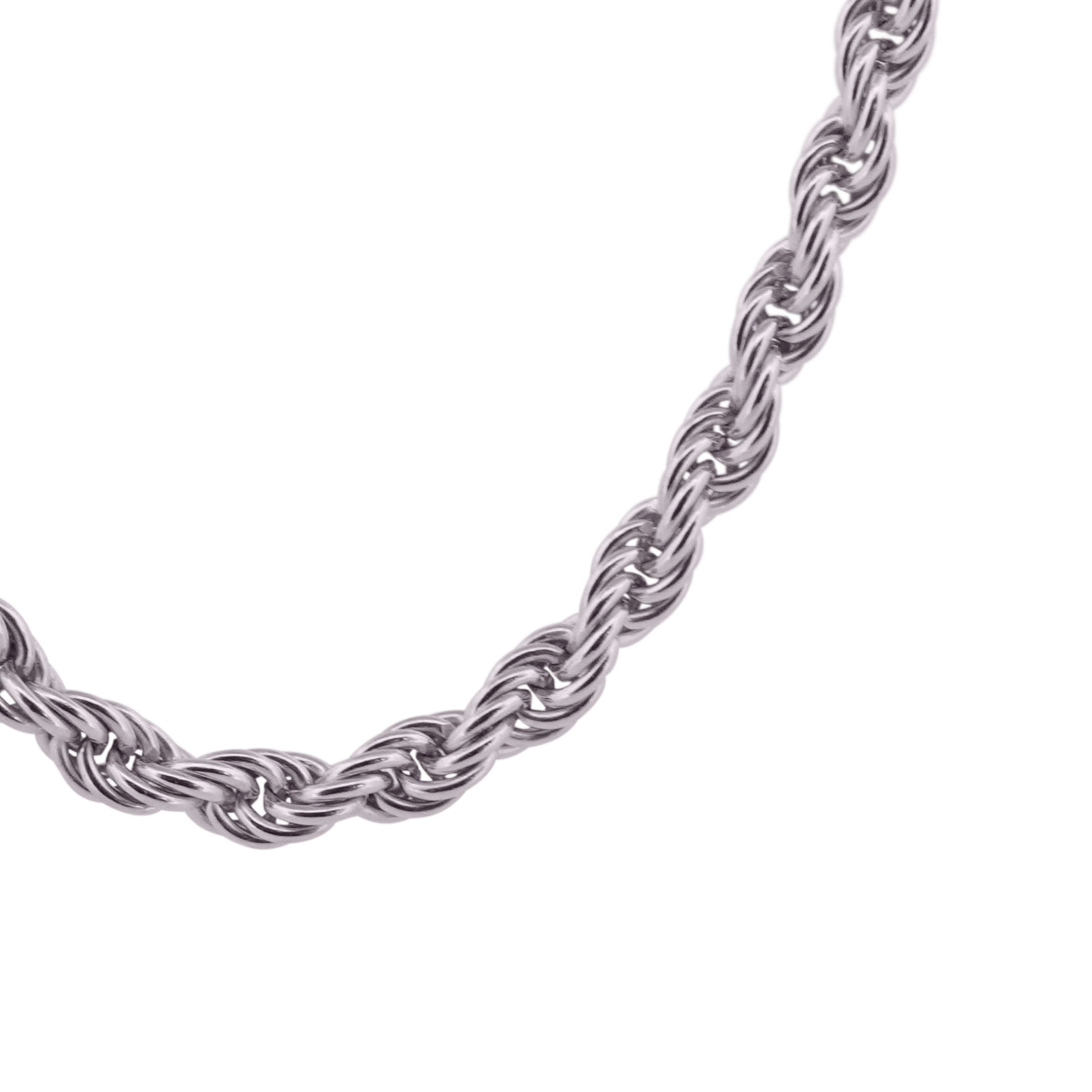 Zilveren Koord Ketting