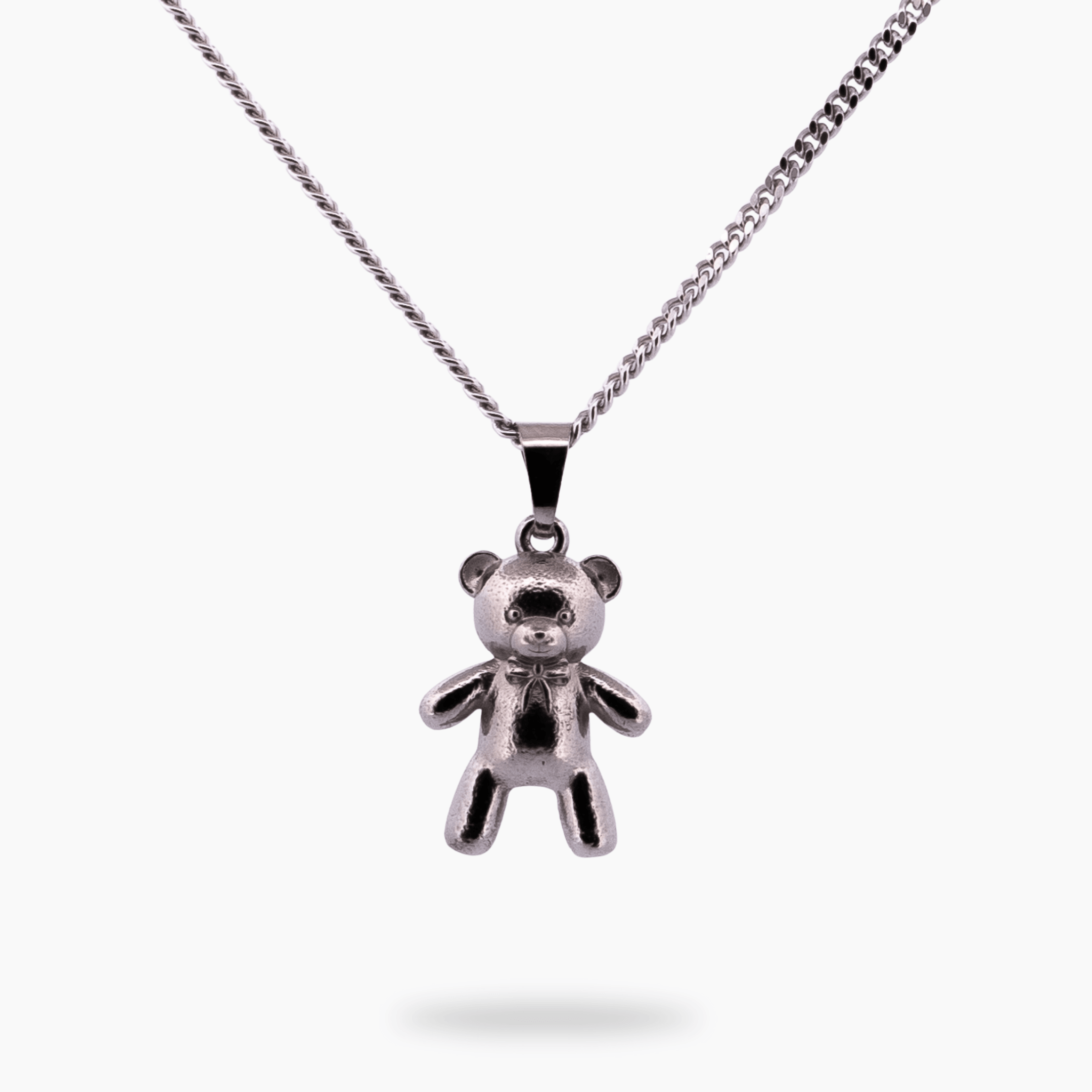 Teddy beer ketting - Zilver - Pinchme - Pinchme Charms