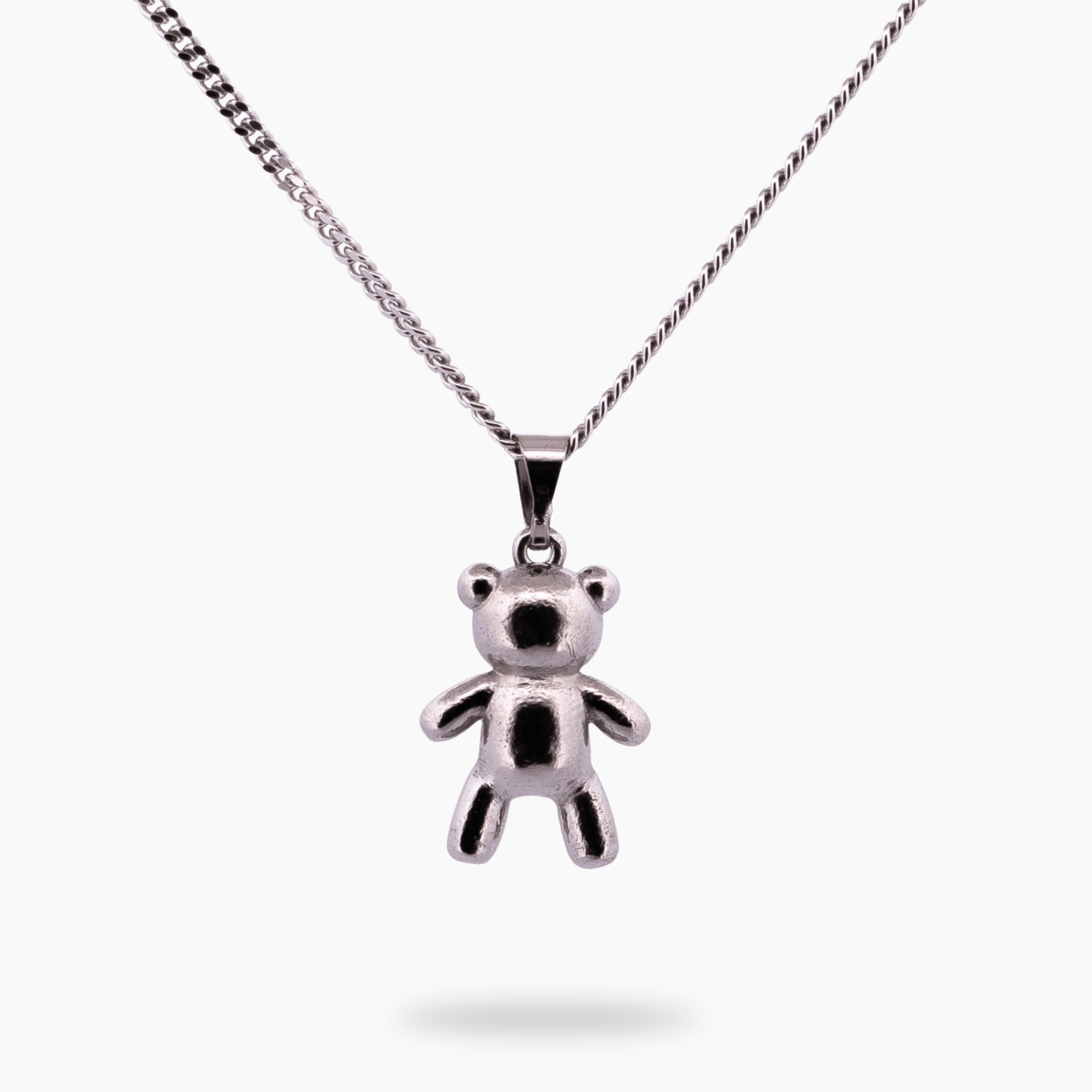 Teddy beer ketting - Zilver - Pinchme - Pinchme Charms