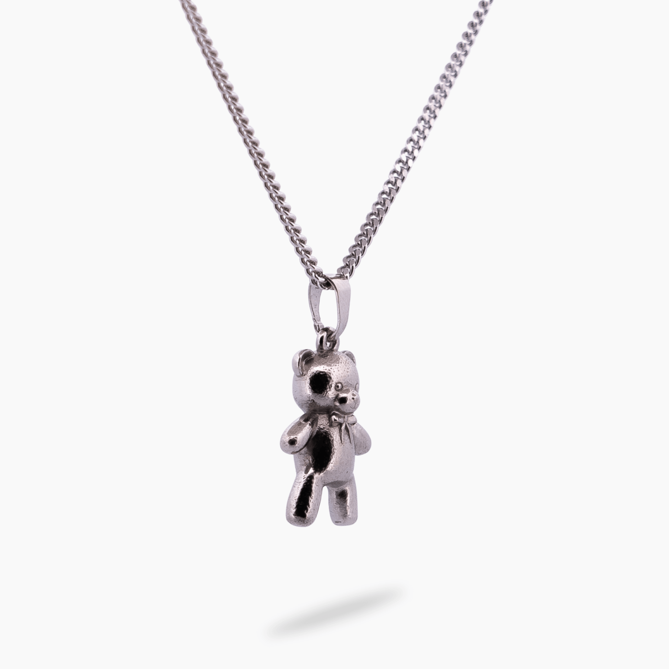 Teddy beer ketting - Zilver - Pinchme - Pinchme Charms