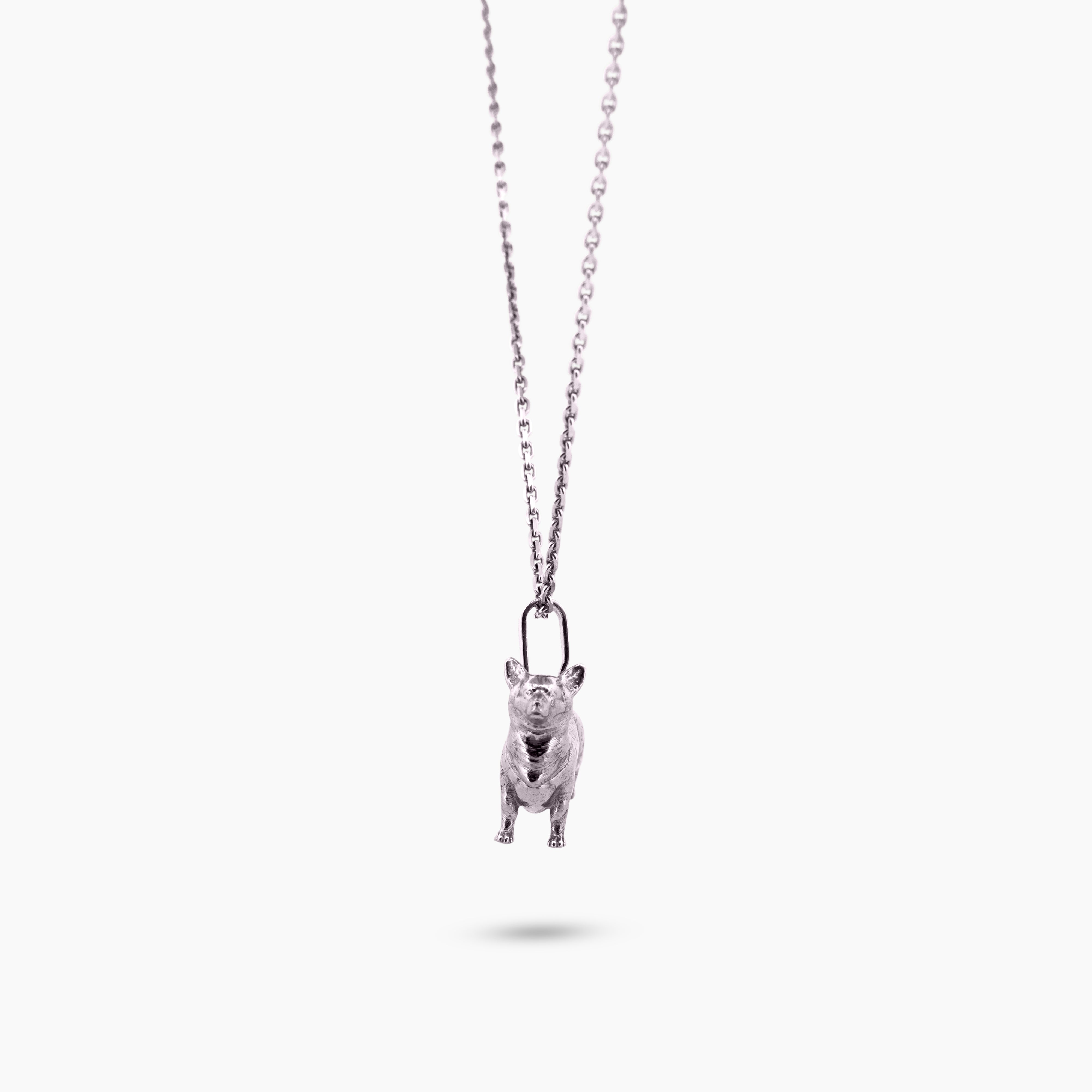 Pinchme bedel corgi hanger aan ketting – schattig en gedetailleerd