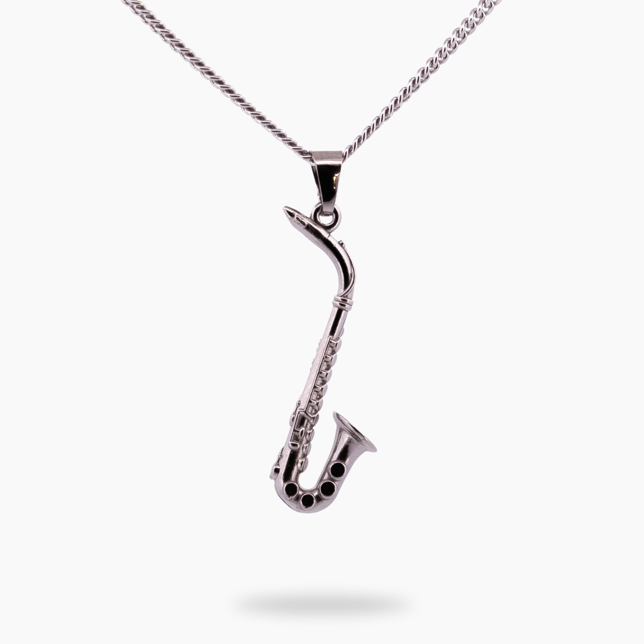 Saxofoon ketting - Zilver - Pinchme - Pinchme Charms