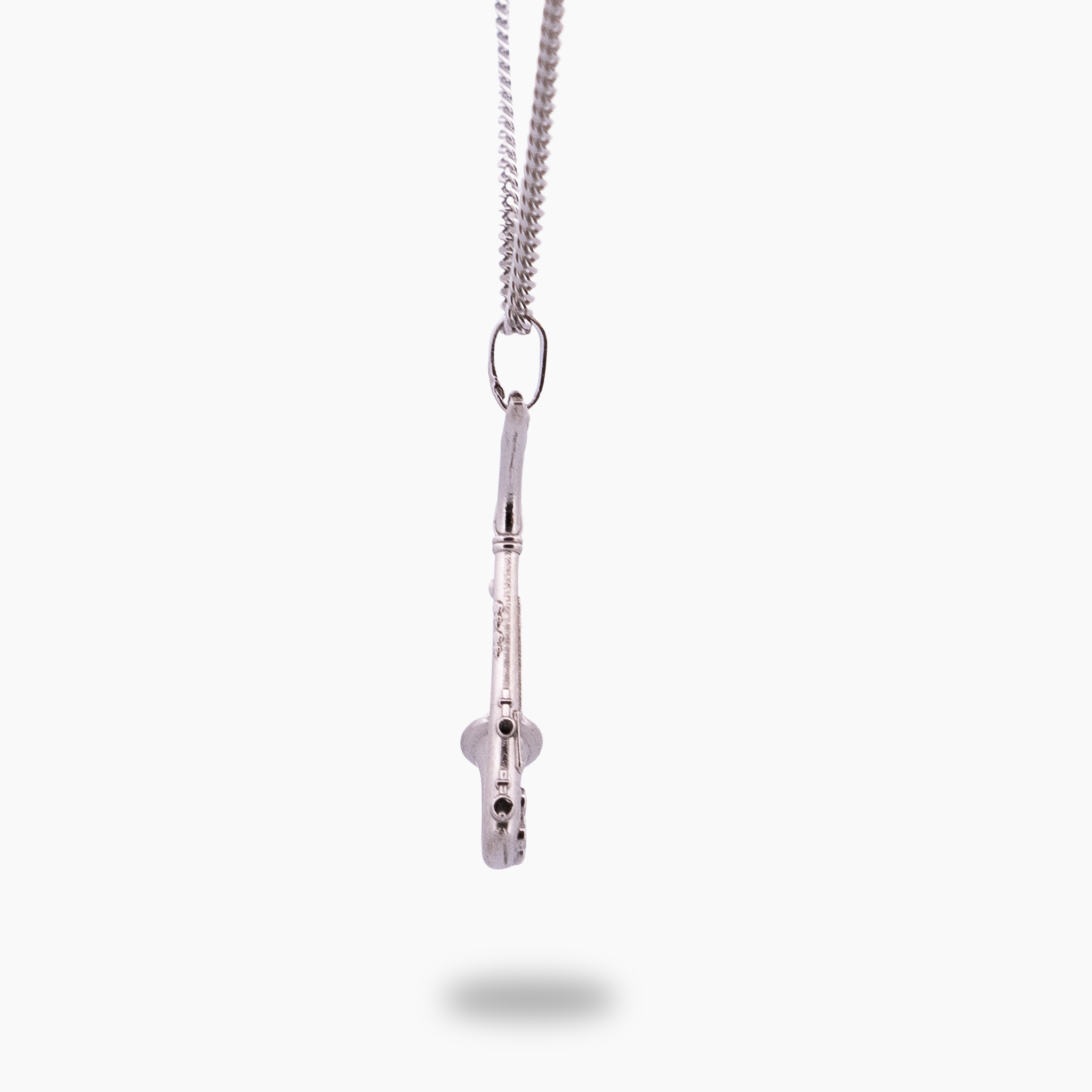 Saxafoon ketting - Zilver - Pinchme