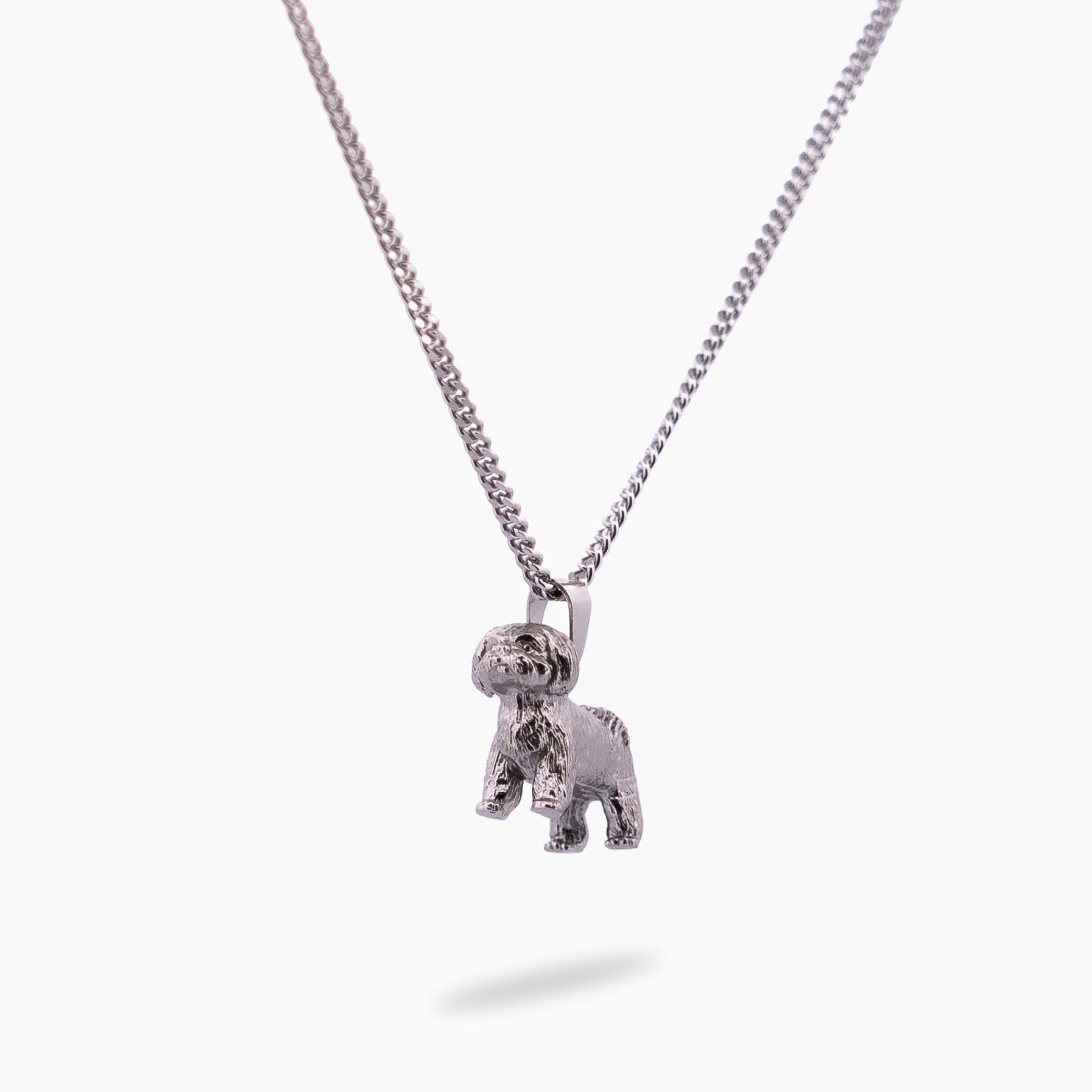 Hond 4 ketting - Zilver - Pinchme