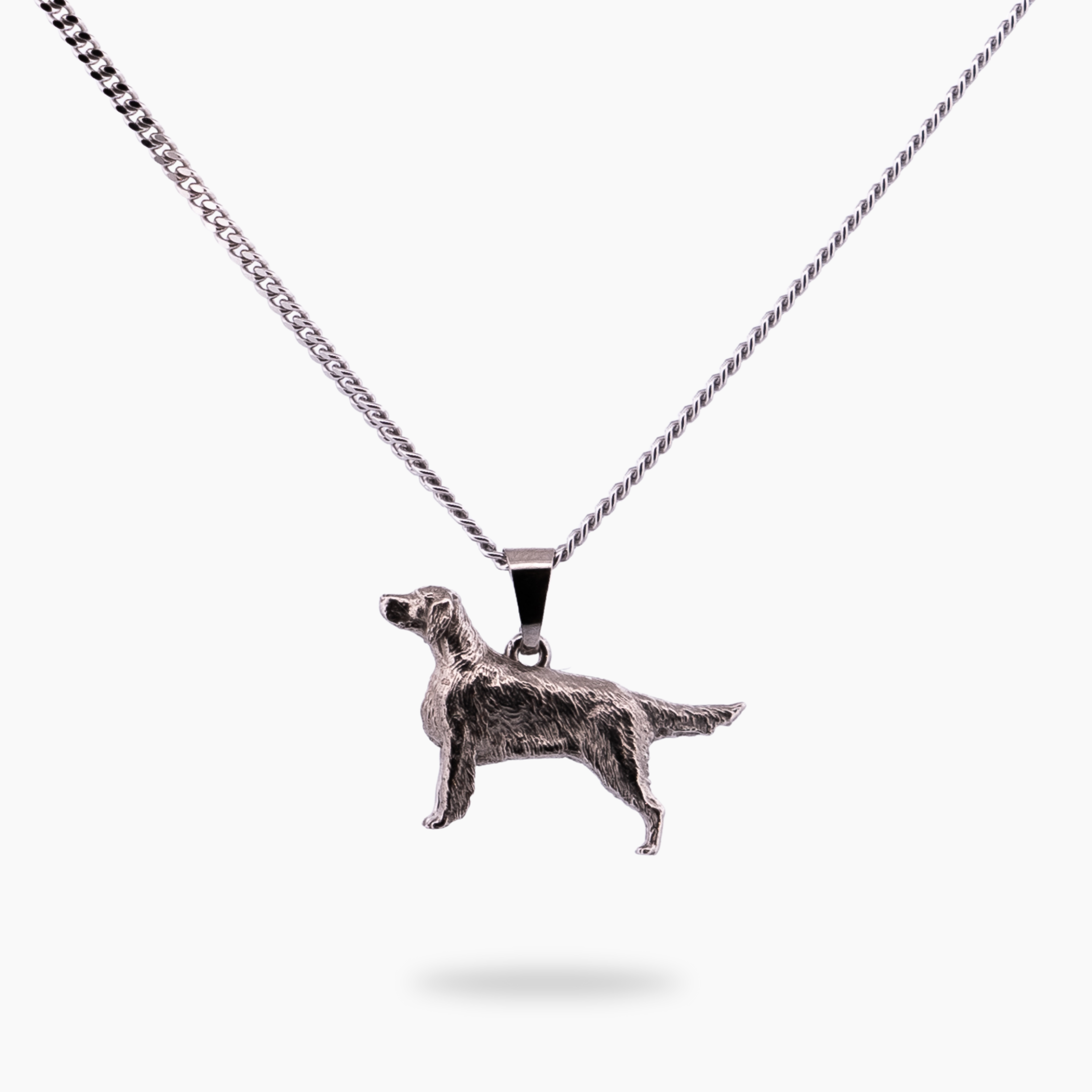 Hond 5 ketting - Zilver - Pinchme