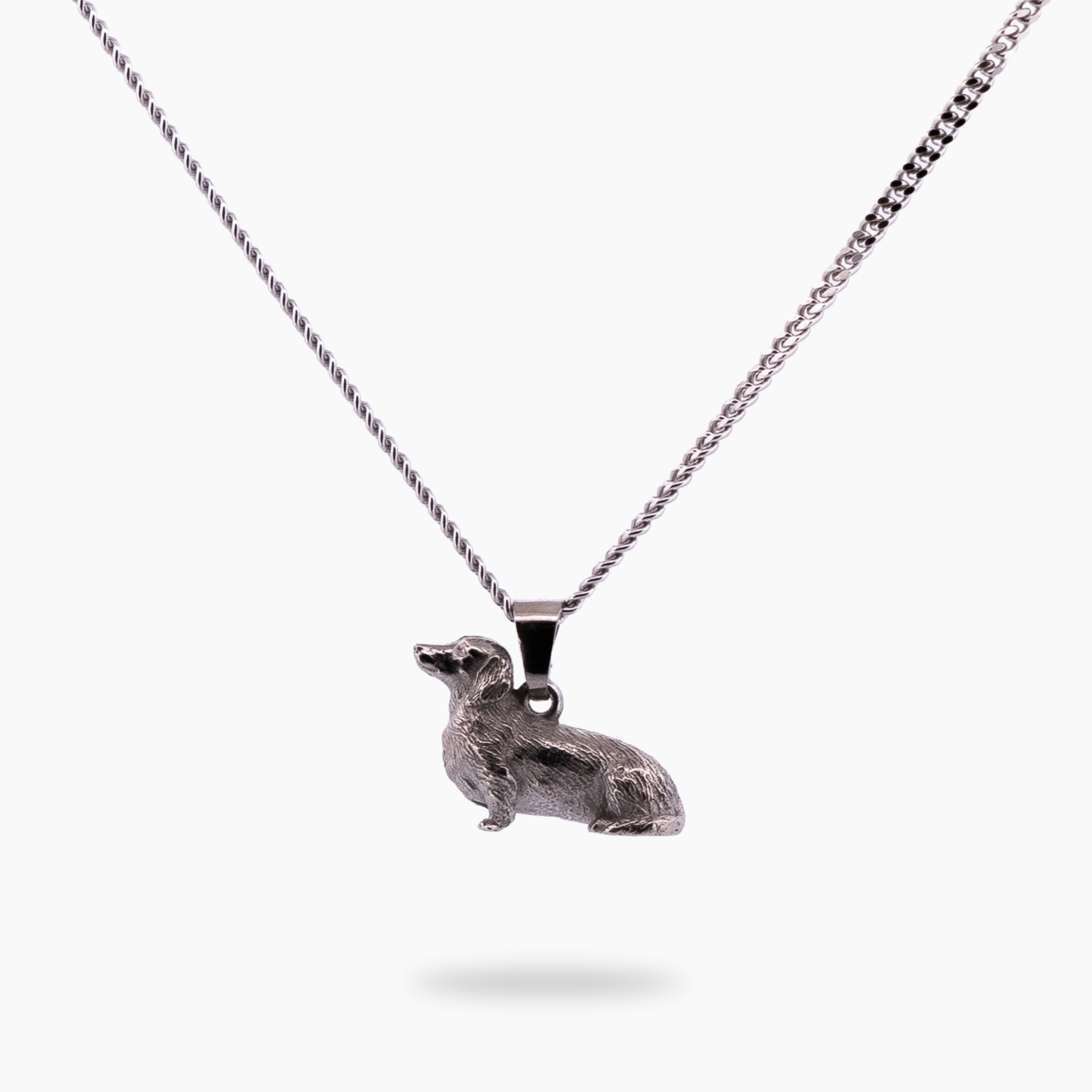 Hond 12 ketting - Zilver - Pinchme