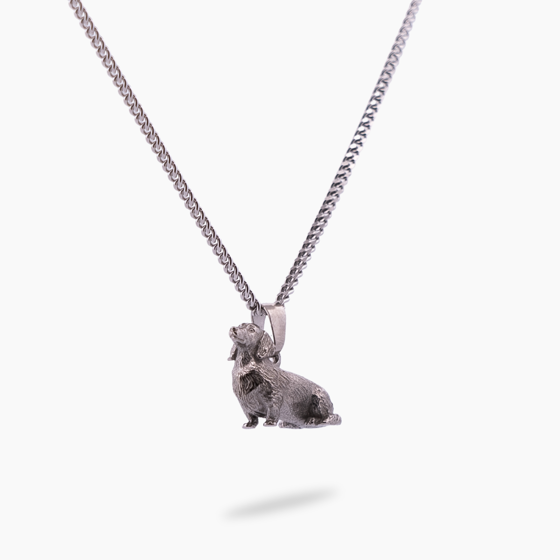 Hond 12 ketting - Zilver - Pinchme