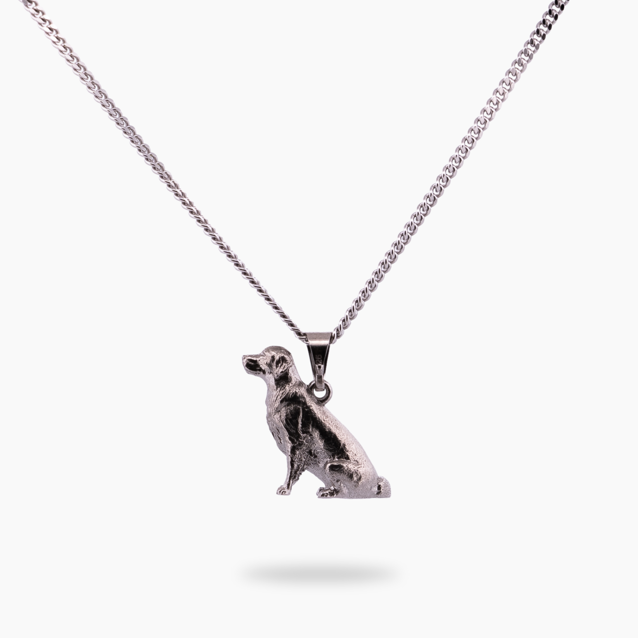 Hond 14 ketting - Zilver - Pinchme