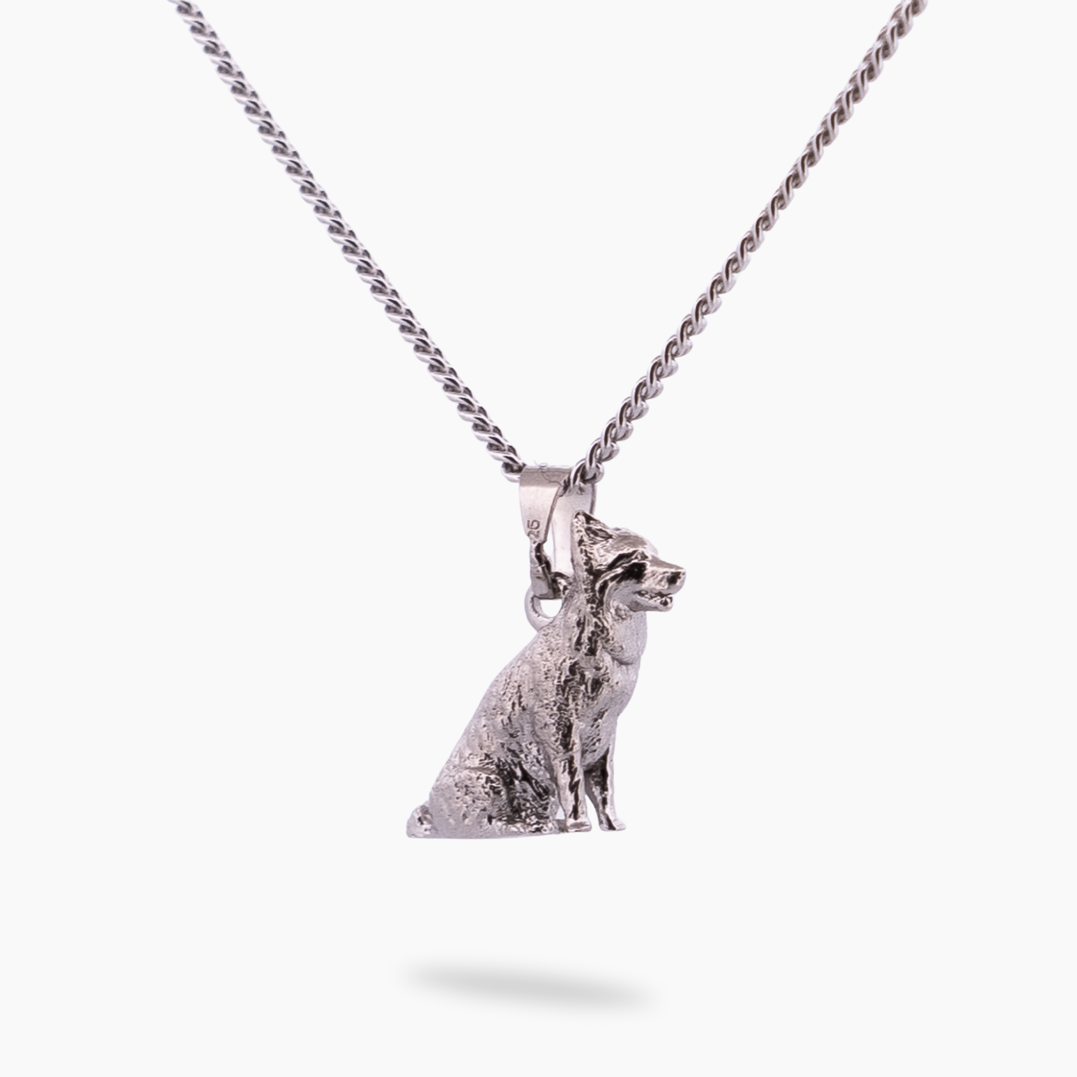 Hond 1 ketting - Zilver - Pinchme