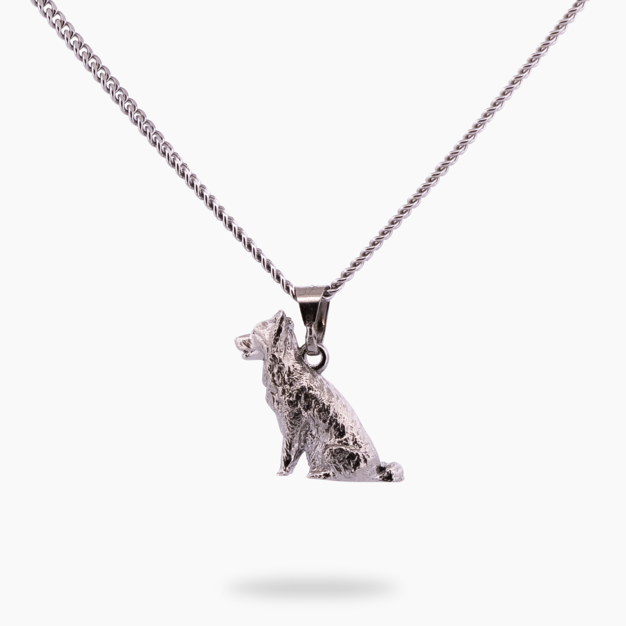 Hond 1 ketting - Zilver - Pinchme