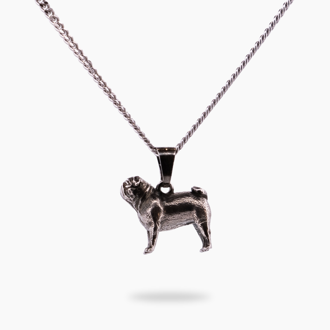 Hond 19 ketting - Zilver - Pinchme