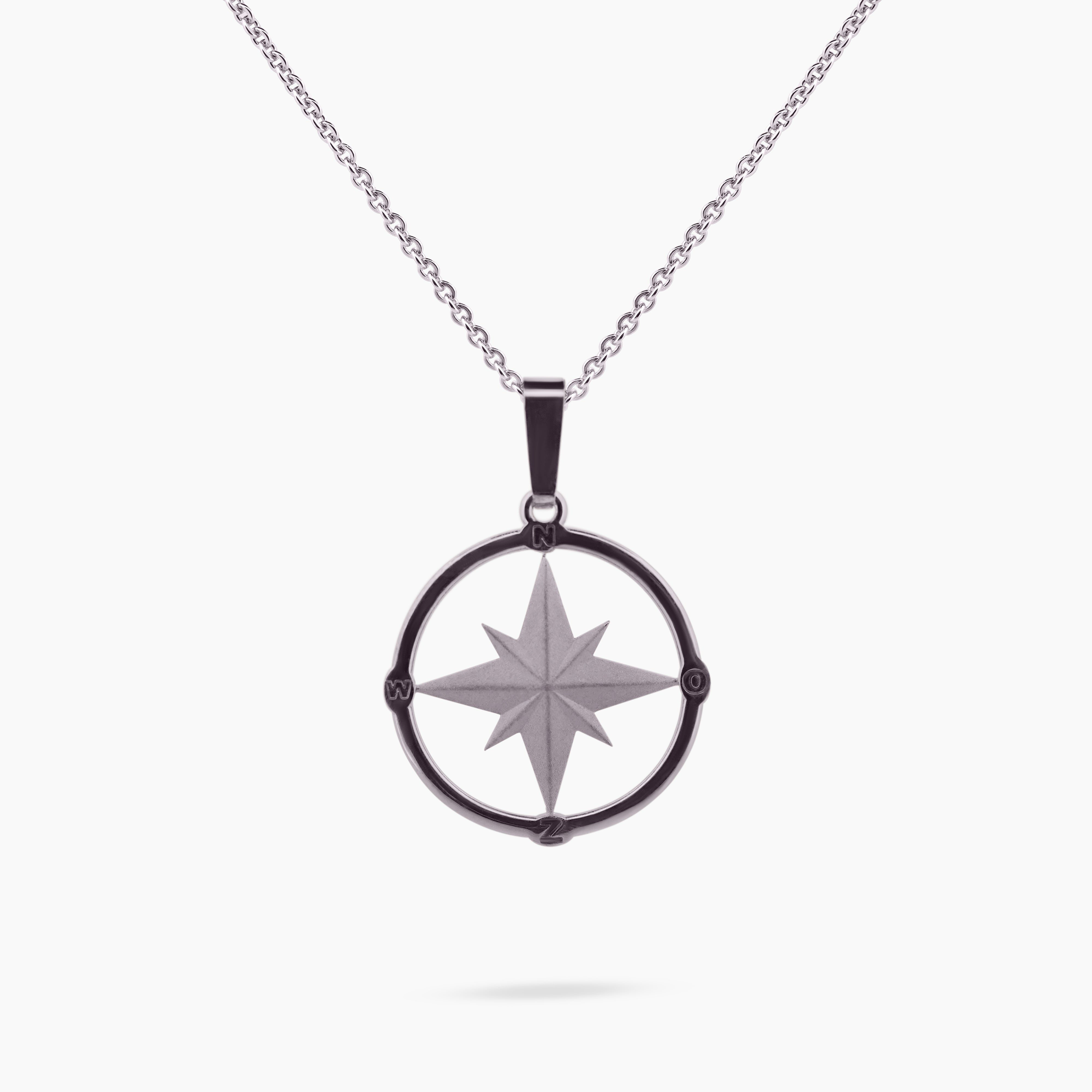 Windroos klein gepolijst - voorkant