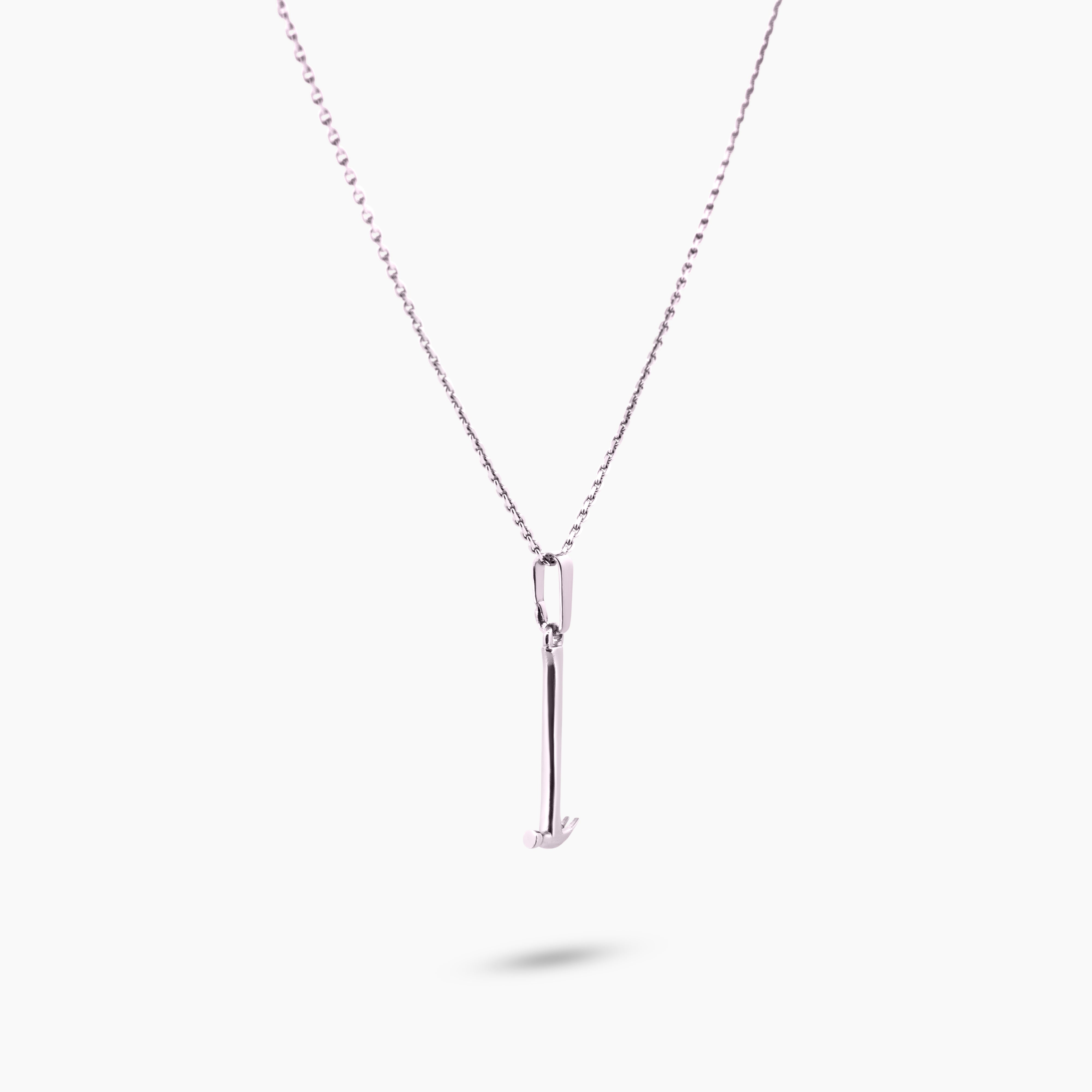 Pinchme bedel hamer hanger aan een ketting – minimalistisch en stoer